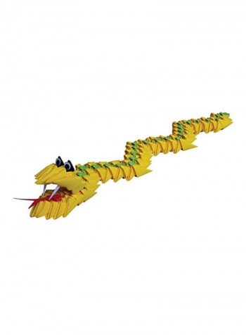 Modular Origami Snake Set Yellow/Green