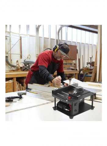 110-240V Multi-Functional Household Table Saw Black