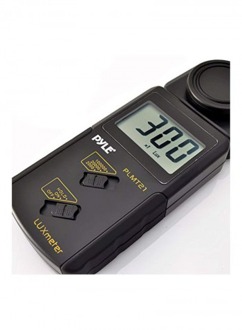 Handheld Lux Light Photometer Black