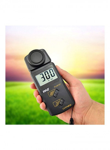Handheld Lux Light Photometer Black