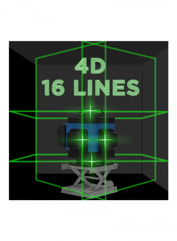 Multifunctional 16 Lines Level Tool Multicolour