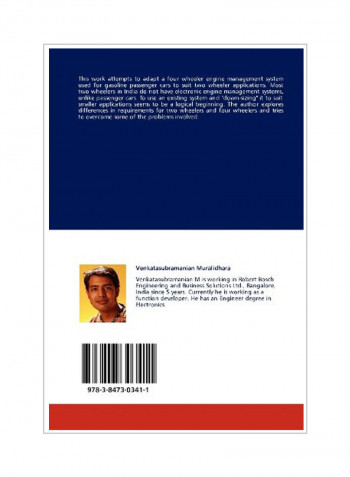 Re-architecting 4 Wheeler Engine Management System To Suit 2 Wheelers Paperback