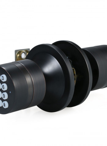 Smart Digital Door Lock With Bluetooth Function Black 22.20 x 9.50 x 14cm