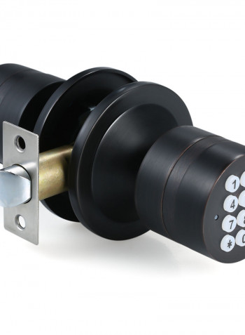 Smart Digital Door Lock With Bluetooth Function Black 22.20 x 9.50 x 14cm