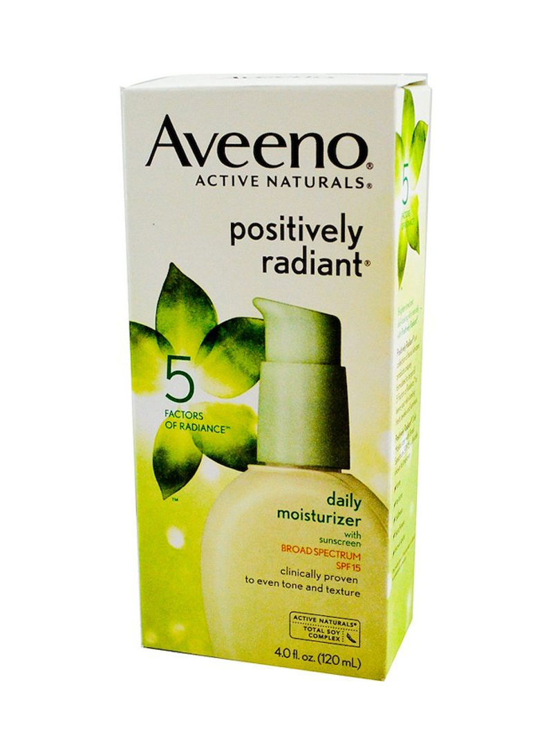 Positively Radiant Daily Moisturizer With Sunscreen SPF 15 4ounce