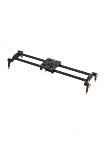 Track Dolly Slider Rail Stabilization System 67x17x4cm Black