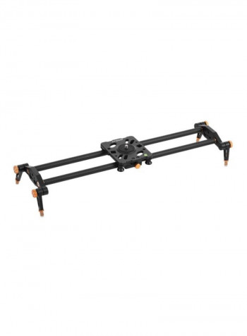 Track Dolly Slider Rail Stabilization System 67x17x4cm Black