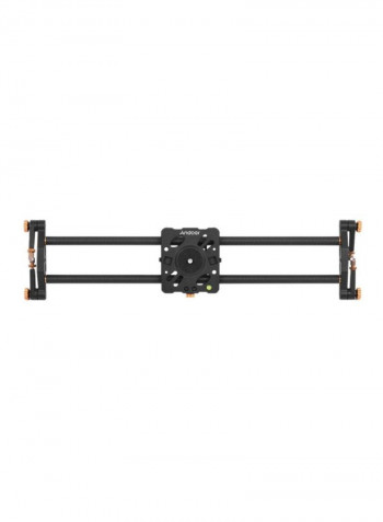 Track Dolly Slider Rail Stabilization System 67x17x4cm Black