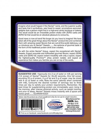 Nectar Whey Protein Isolate Dietary Supplement