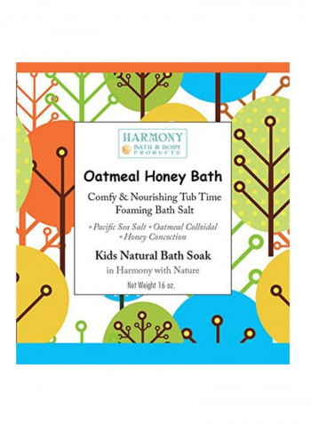 Oatmeal Honey Bath Soaks Clear 16ounce