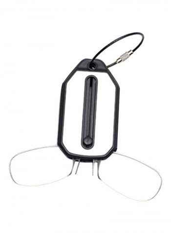 Rimless Reading Glasses With Key Chain