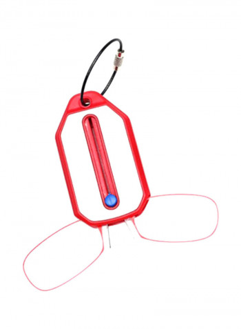 Rimless Reading Glasses With Key Chain