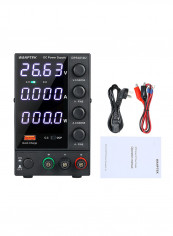 DC Power Supply With LED Display Black 30centimeter