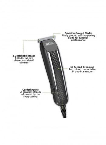 Groom Corded Trimmer Black