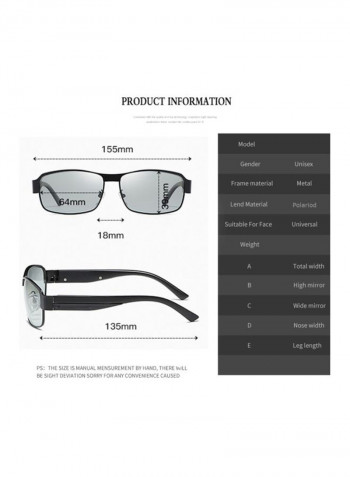 Men's Rectangular Sunglasses