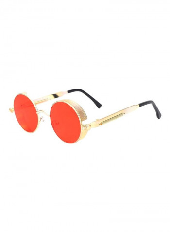 Men's Round Sunglasses - Lens Size: 48 mm