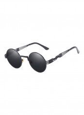 Men's UV Protected Round Sunglasses