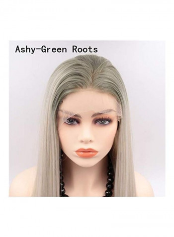 Straight Hair Wig Light Blonde 22inch