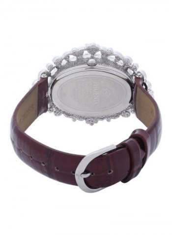 Women's 22K Gold Plated With Crystal Analog Watch P-21700