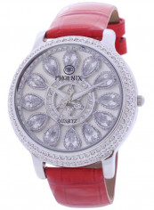 Women's 22K Gold Plated With Crystal Analog Watch P-21705