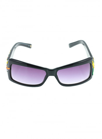 Women's Rectangular Sunglasses - Lens Size: 60 mm