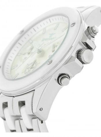 Women's Stainless Steel Analog Watch 12456L