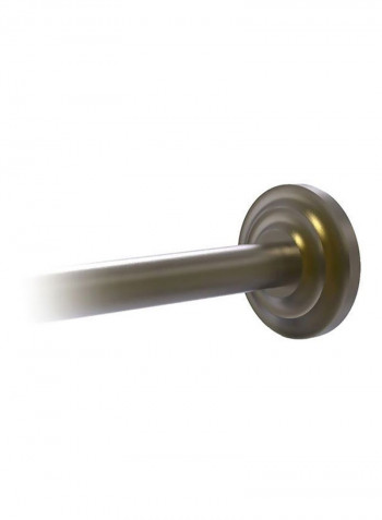 Que New Collection Shower Rod Bracket Antique Brass 3x3x1inch