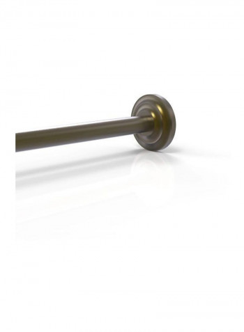 Que New Collection Shower Rod Bracket Antique Brass 3x3x1inch