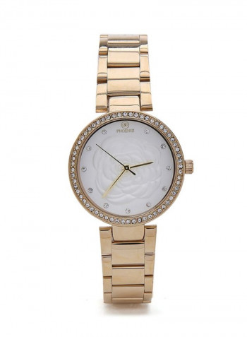 Women's 22K Gold Plated Analog Watch P31002L