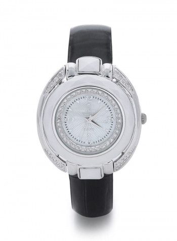 Women's 22K Gold Plated With Crystal Analog Watch P-21699