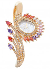 Women's 22K Gold Plated Analog Watch P-21871