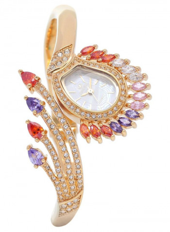 Women's 22K Gold Plated Analog Watch P-21871