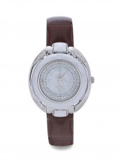 Women's 22K Gold Plated With Crystal Analog Watch P-21699