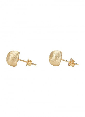 Brass Lilou Ball Stud Earrings