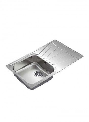 Starbright 50 E-Xn 1B 1D Inset Reversible 1 Bowl Sink With Matt Finish Stainless Steel 860x500mmmm