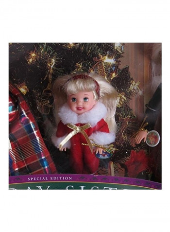 3-Piece Special Edition Holiday Sisters 3 x 14inch