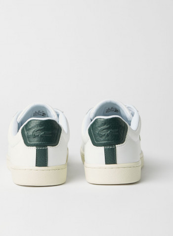 Carnaby Evo Leather Accent Sneakers White/Dark Grey