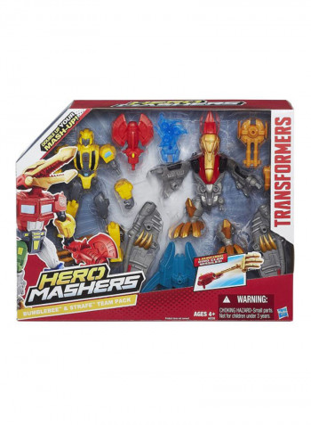 Hero Mashers Bumblebee And Strap Mash Transformer Toy