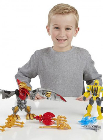 Hero Mashers Bumblebee And Strap Mash Transformer Toy