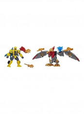 2-Piece Hero Mashers Bumblebee And Strafe Mash Figure