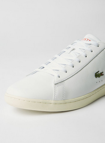 Carnaby Evo Leather Accent Sneakers White/Pink