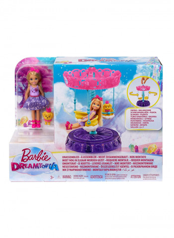 Dreamtopia Chelsea Doll And Carousel Playset