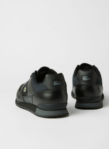 Partner Piste Textile Sneakers Black/Dark Grey