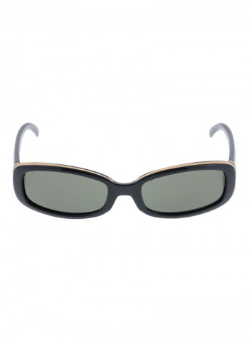 Women's Full Rim Rectangular Sunglasses - Lens Size: 110 mm