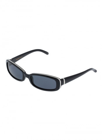 Women's Full Rim Rectangular Sunglasses - Lens Size: 60 mm