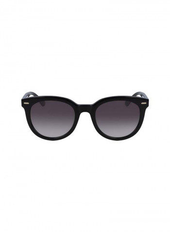 Women's Full Rimmed Round Frame Sunglasses - Lens Size: 51 mm