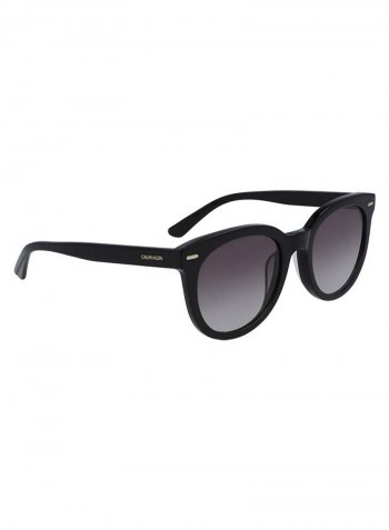 Women's Full Rimmed Round Frame Sunglasses - Lens Size: 51 mm