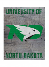 North Dakota Road To Victory Collage Pallet Pride Plaque Multicolour 16 x 20inch