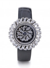 Women's 22K Gold Plated With Crystal Analog Watch P-21698
