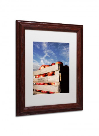 Orchard Wooden Framed Wall Art Multicolour 11 x 14inch
